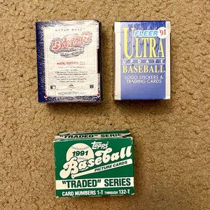 1991 Baseball Card Sets